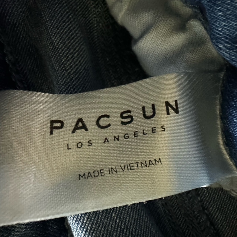PACSUN Men's Stacked Skinny Active Stretch Light Blue Denim Jeans 28x30 - Picture 6 of 6